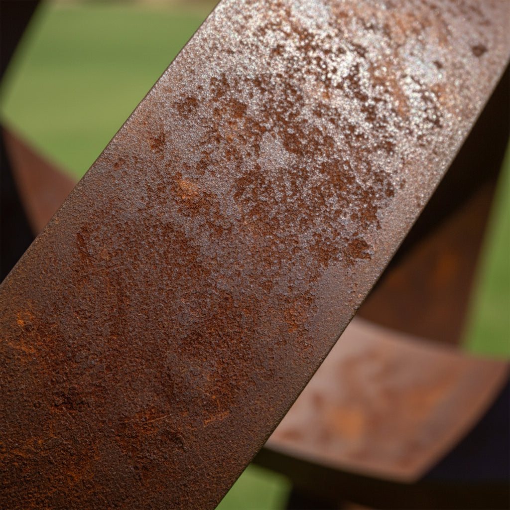 Modern Abstract Infinite Loop Sculpture - Large Garden Focal Point